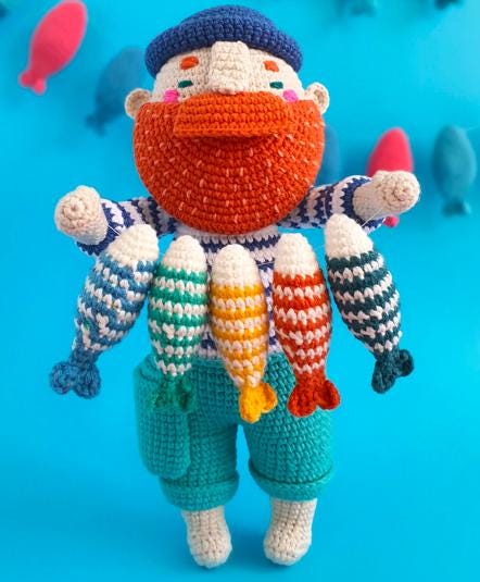 Aquatic Amigurumi Crochet Book.