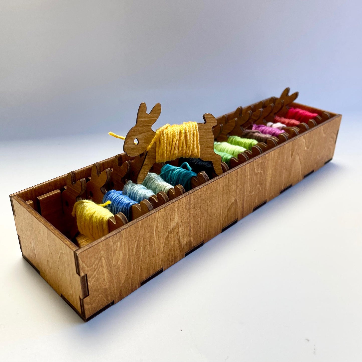 Bunny Yarn Ends Holder.