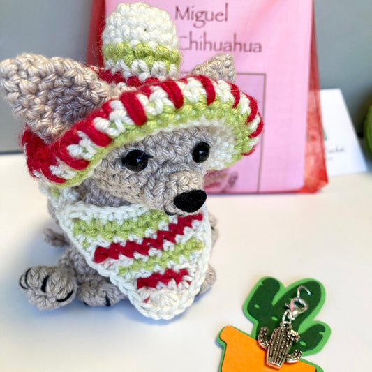 Miguel the Chihuahua Crochet Kit.