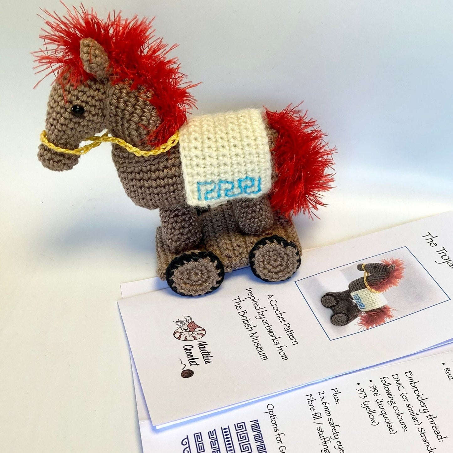 Trojan Horse instant Download Crochet Pattern