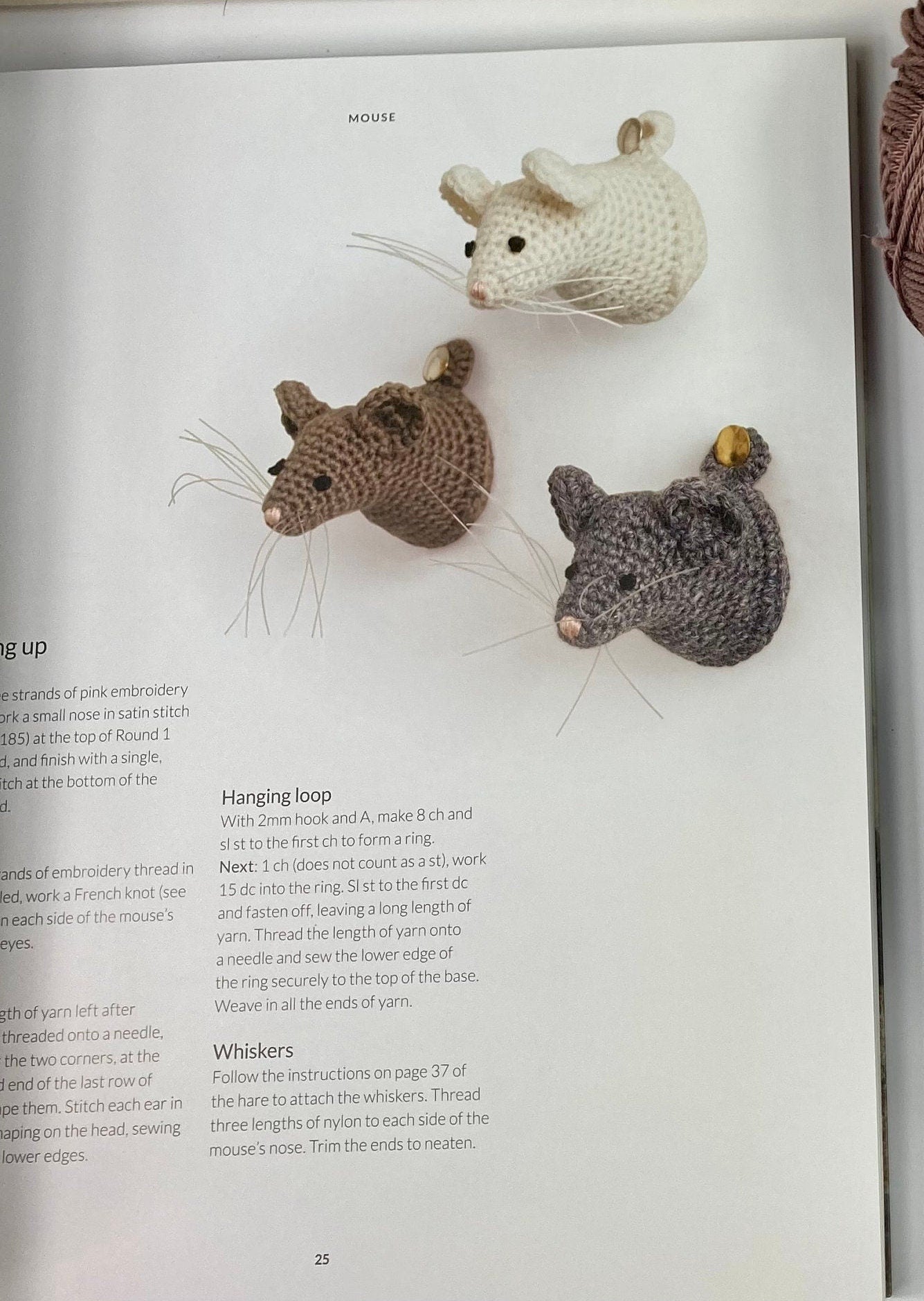 Animal Heads Crochet Book.