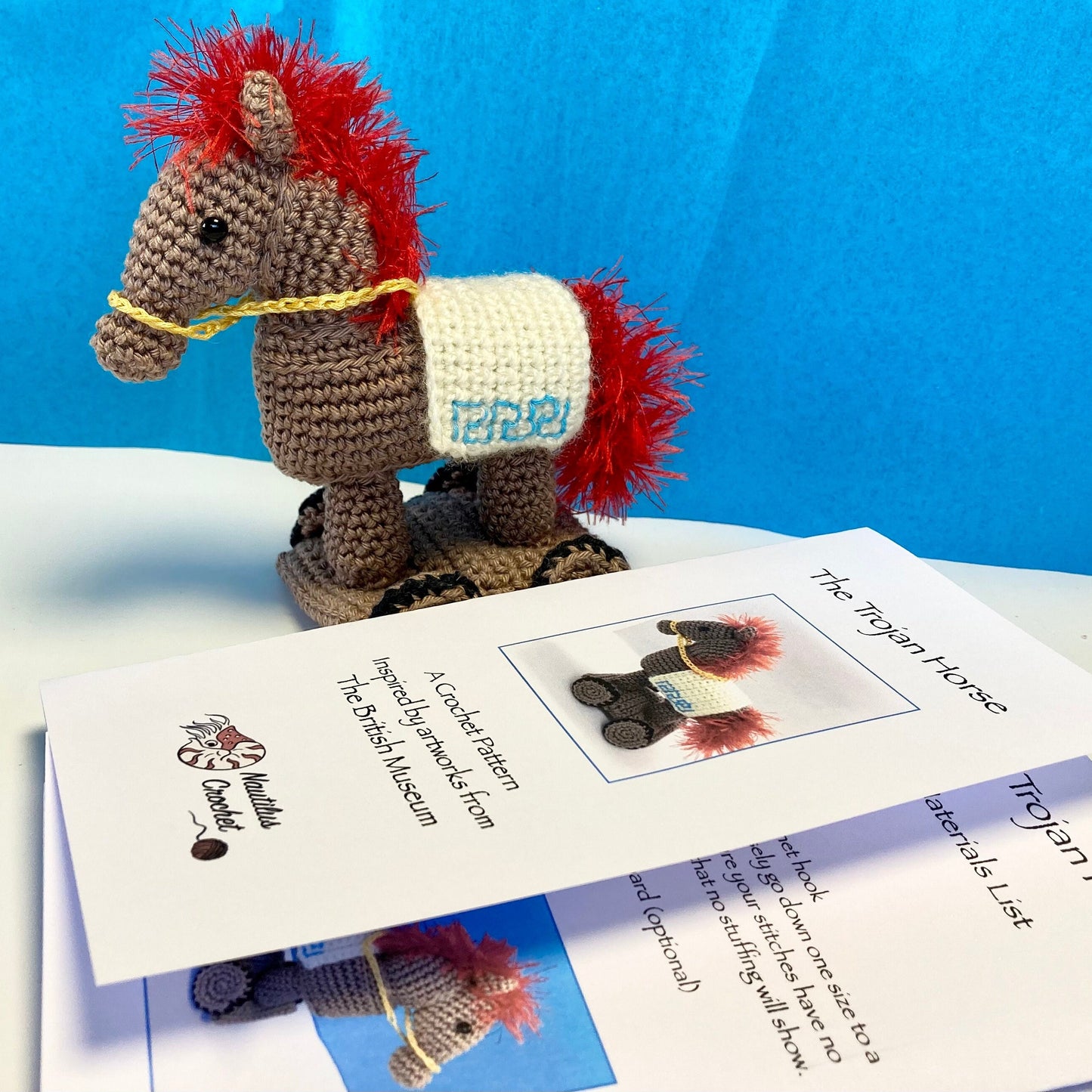 Trojan Horse instant Download Crochet Pattern
