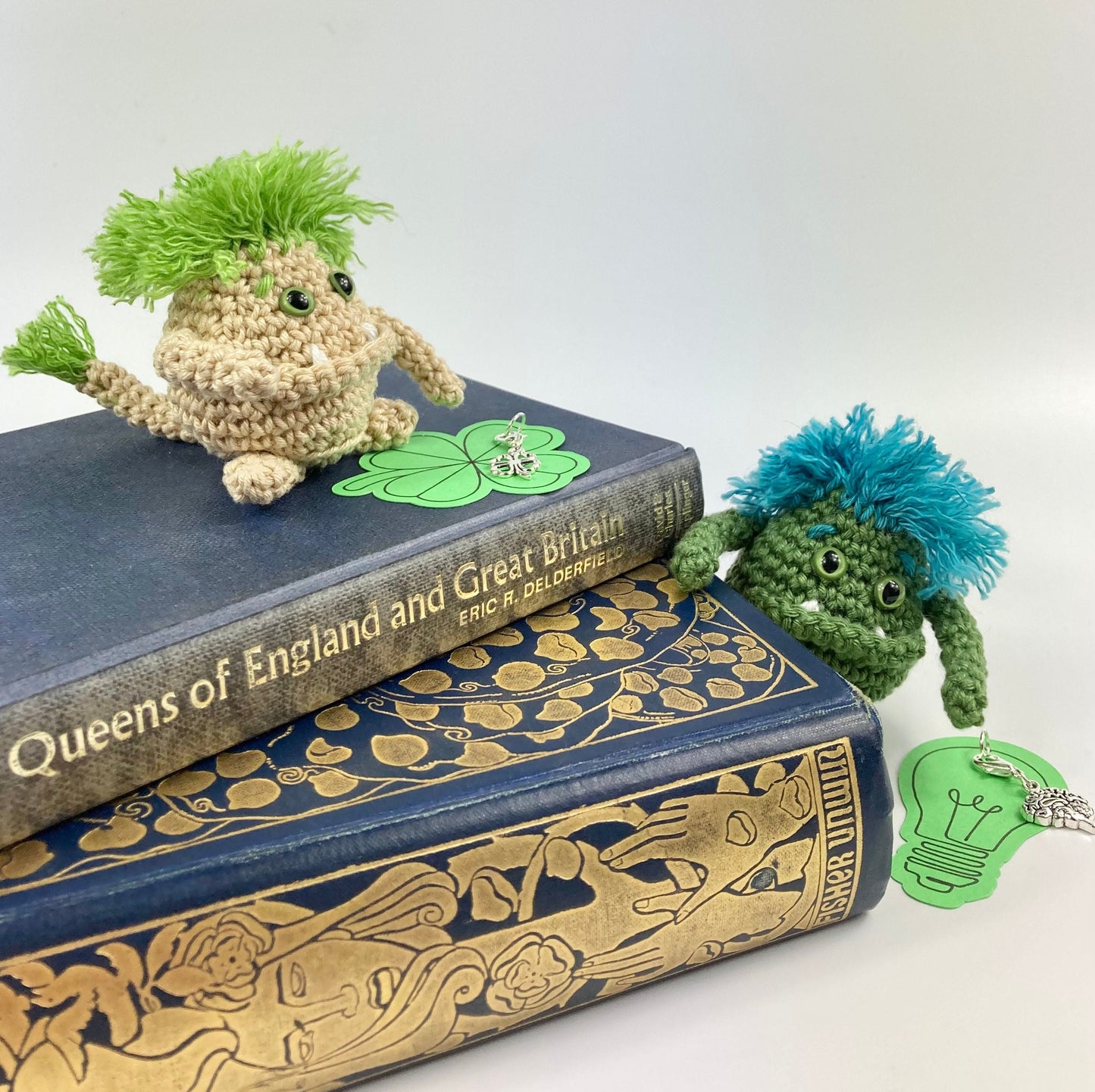 Study Buddies Crochet Kit. Crochet Lucky Mascot. Fun, Simple Crochet Kits with Luxury British Yarn & Accessories.