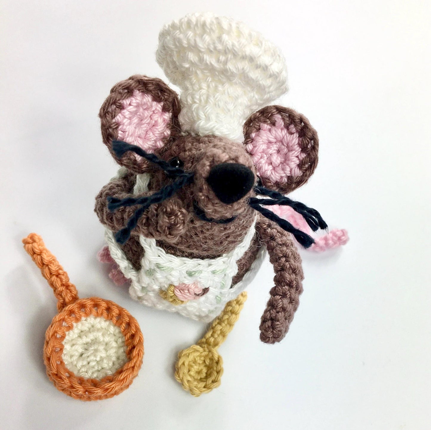 Rolo the Chocolate Mouse Crochet Kit