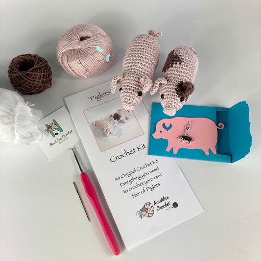 Piglets Crochet Kit