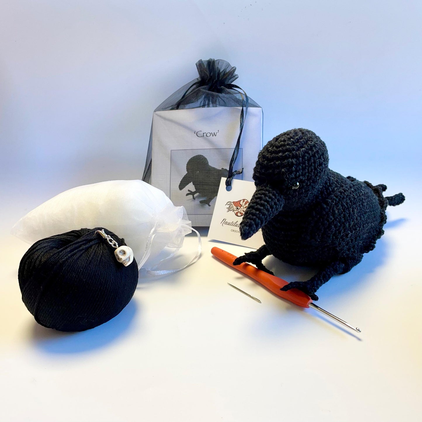 Crow Crochet Kit.