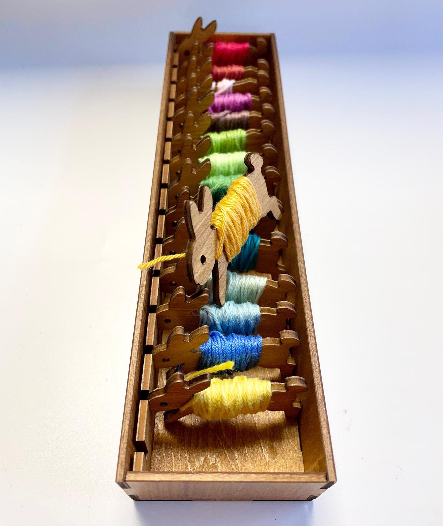 Bunny Yarn Ends Holder.