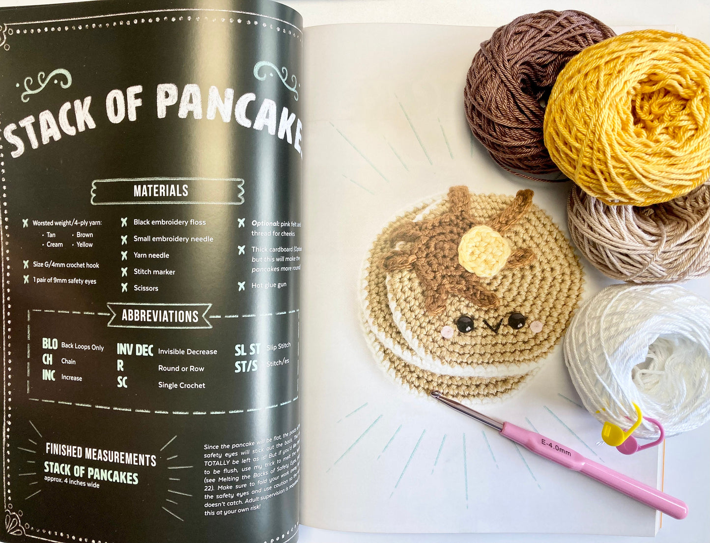Crocheted Cafe Book. 30 designs to make the cutest food!