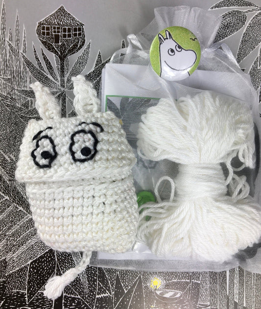 Moomin AirPods Case Crochet Kit.