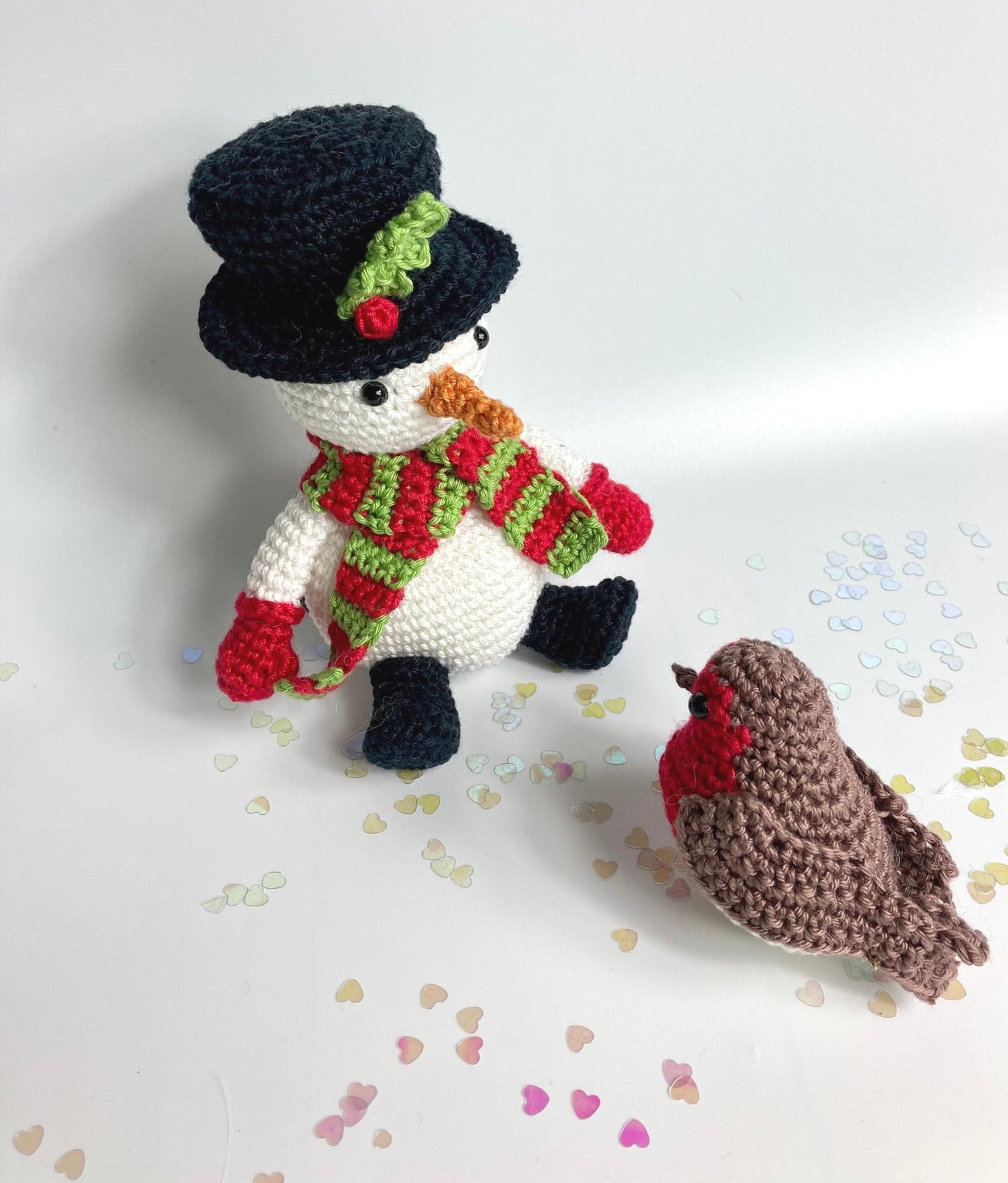 Snowman Crochet Pattern. Instant Download.