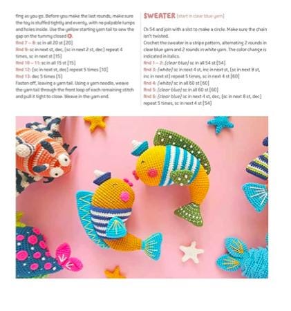 Aquatic Amigurumi Crochet Book.