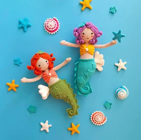 Aquatic Amigurumi Crochet Book.