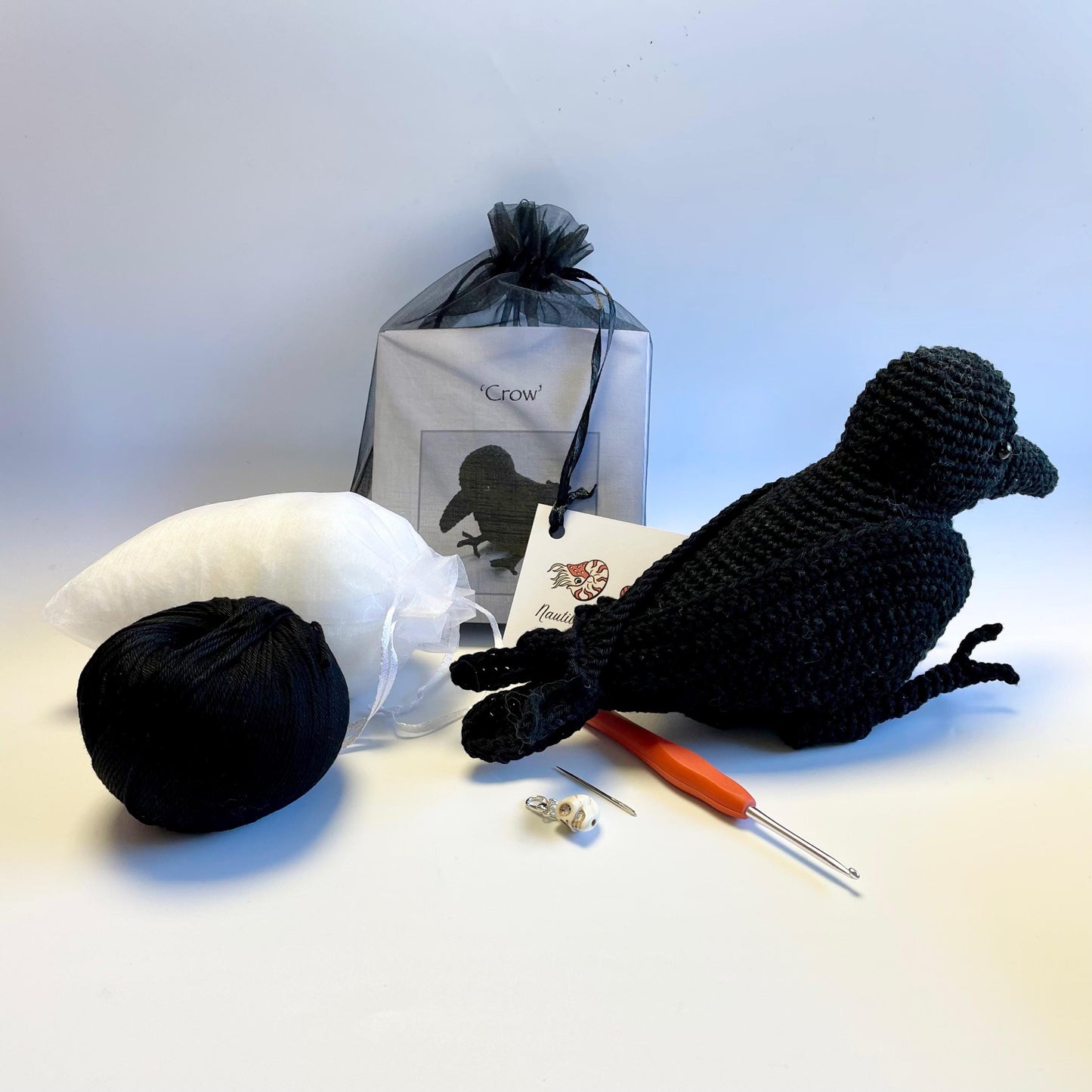 Crow Crochet Kit.