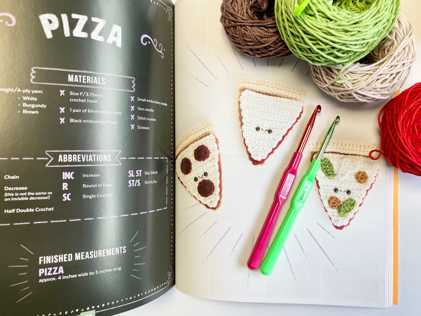 Crocheted Cafe Book. 30 designs to make the cutest food!
