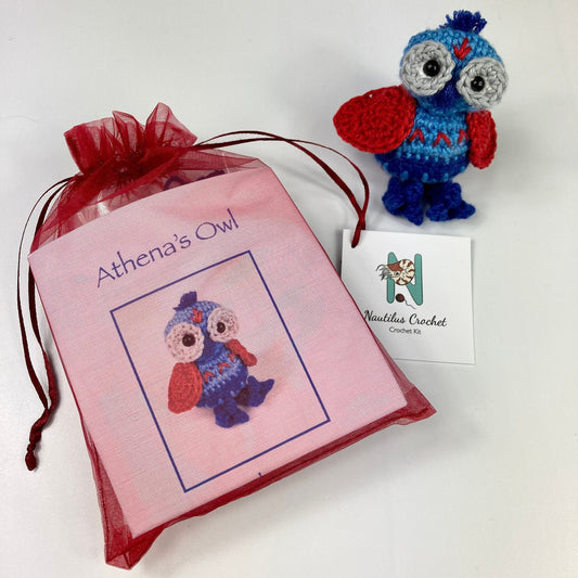Athena's Owl Crochet Kit.