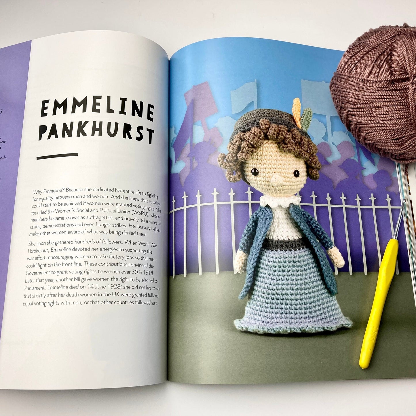 Women Who Changed the World Crochet Kit.