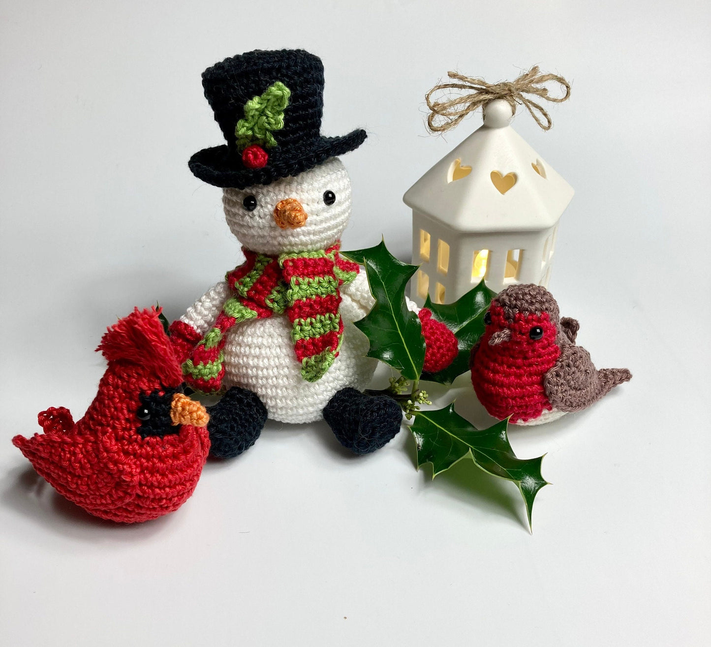 Snowman Crochet Pattern. Instant Download.