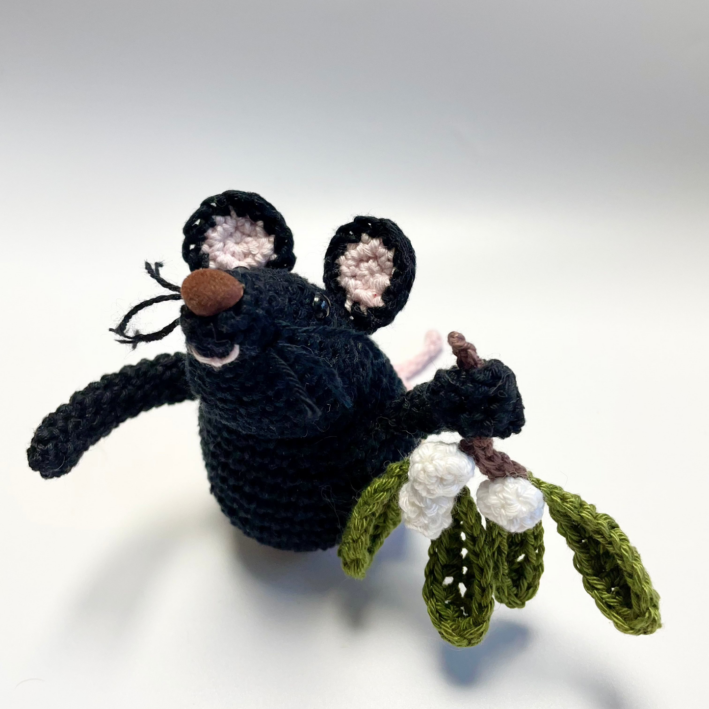 Jack, the Mistletoe Mouse Crochet Kit