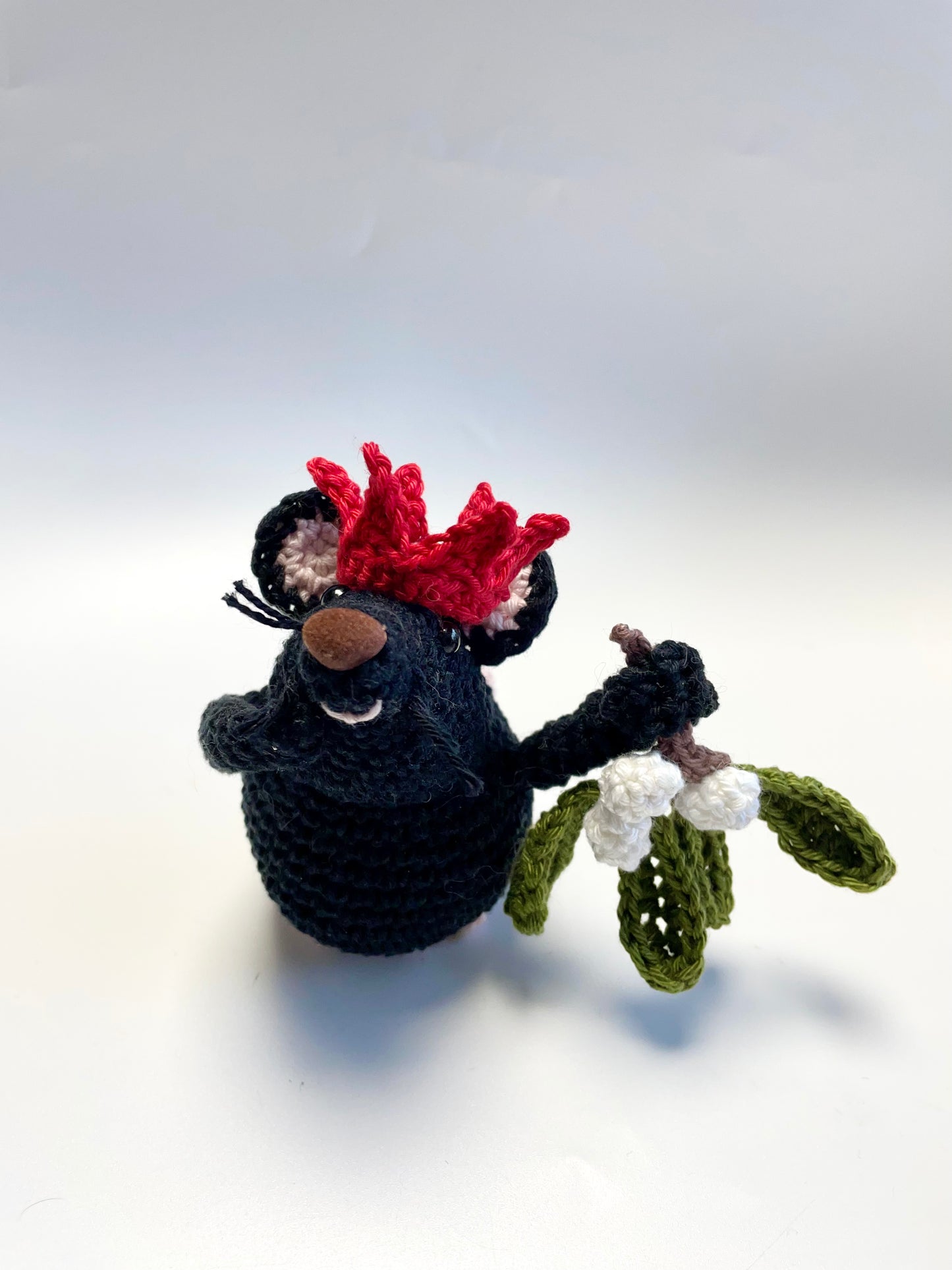 Jack, the Mistletoe Mouse Crochet Kit