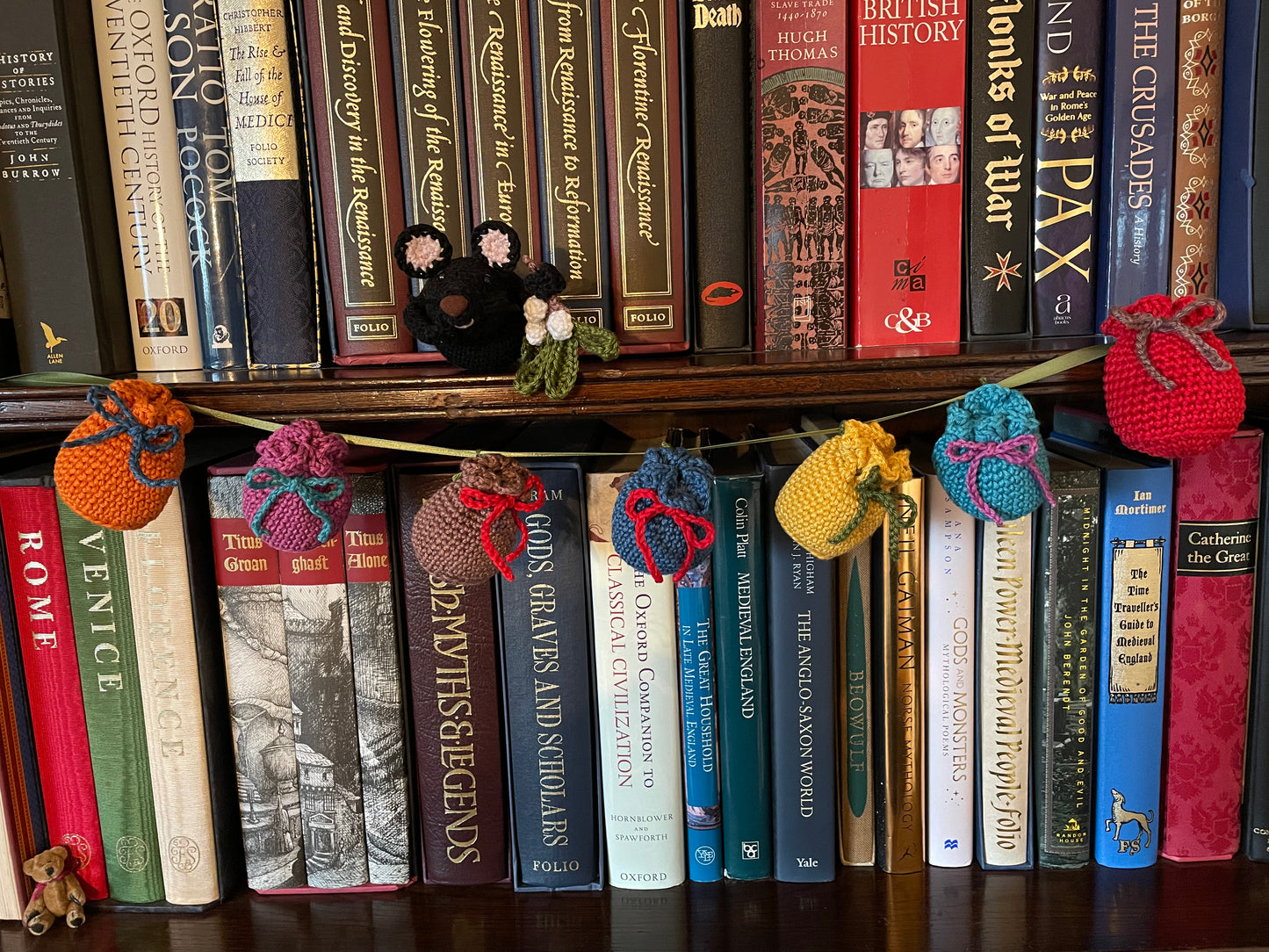 Jack, the Mistletoe Mouse Crochet Kit