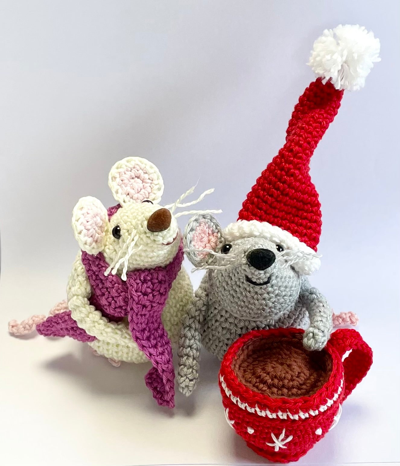 Bill Mouse and hot chocolate.