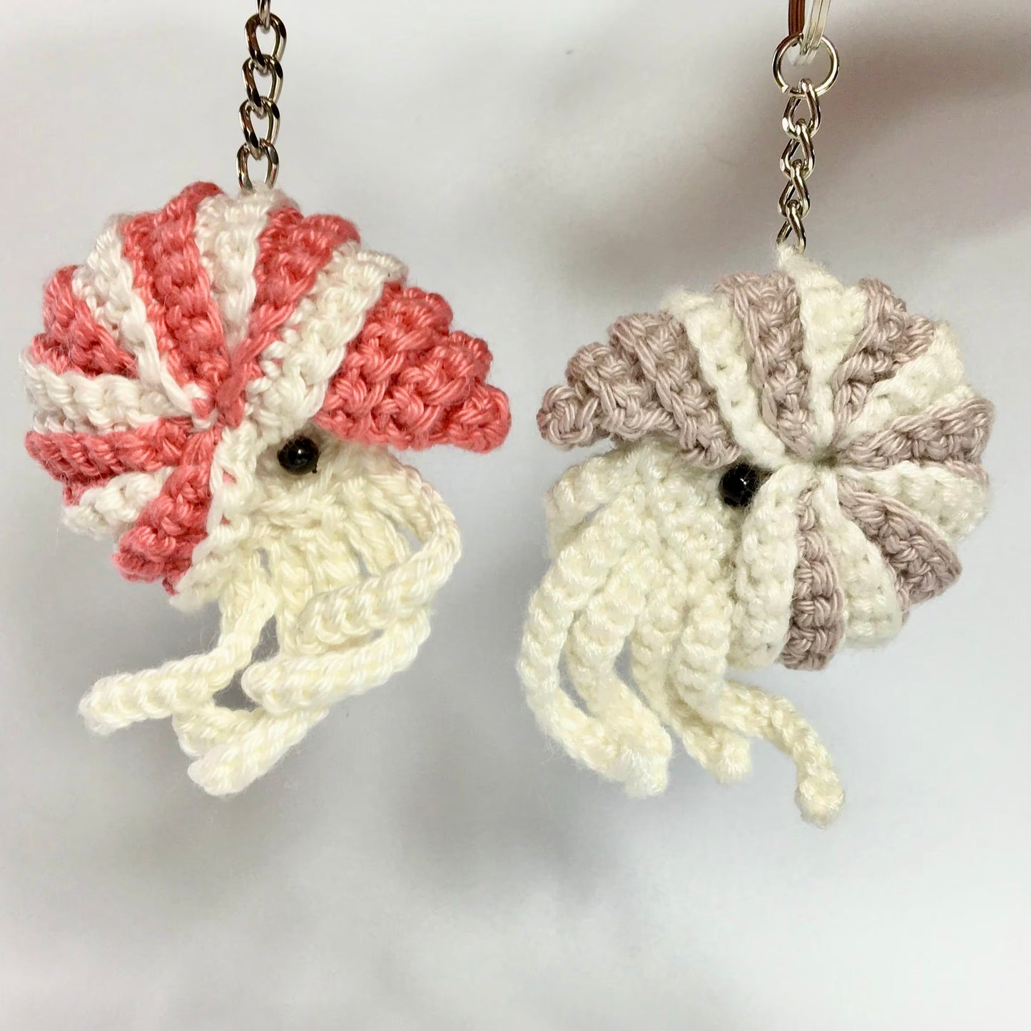 Nautilus Digital Download Keyring Pattern.