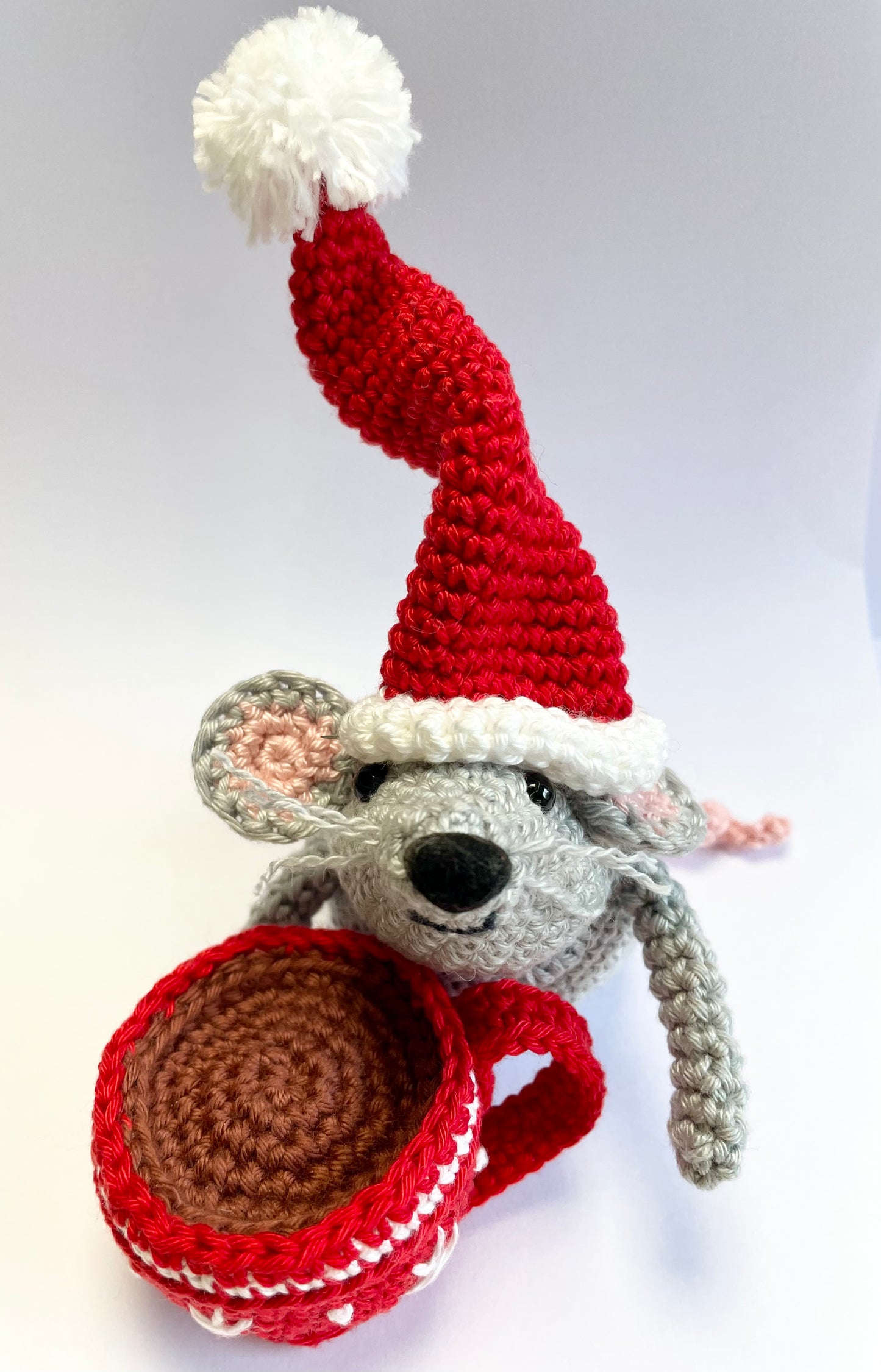Bill Mouse and hot chocolate.