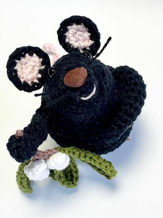 Jack, the Mistletoe Mouse Crochet Kit