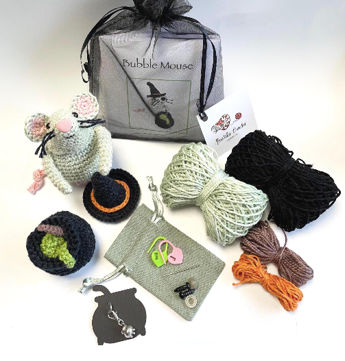 Witch Mouse Crochet Kit