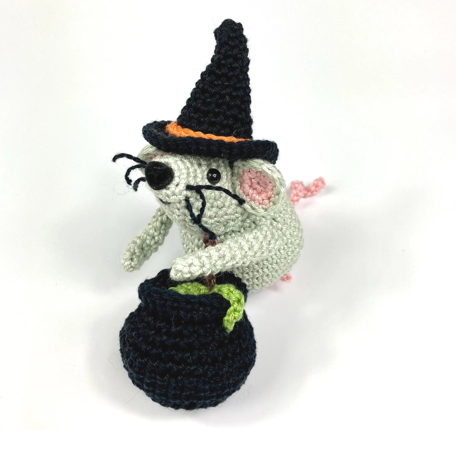 Witch Mouse Crochet Kit