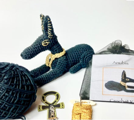 Anubis Amigurumi Digital download Pattern.
