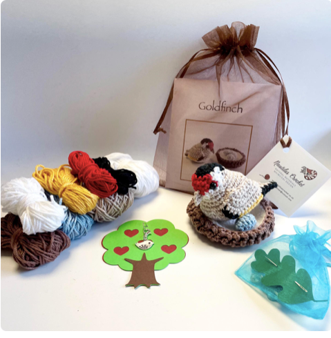 Goldfinch & Nest Crochet Kit
