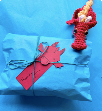 Huw the Welsh Dragon Crochet Kit.