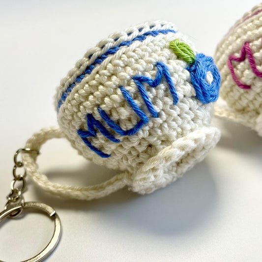 Mum's Coffee Keyring Digital Download Pattern
