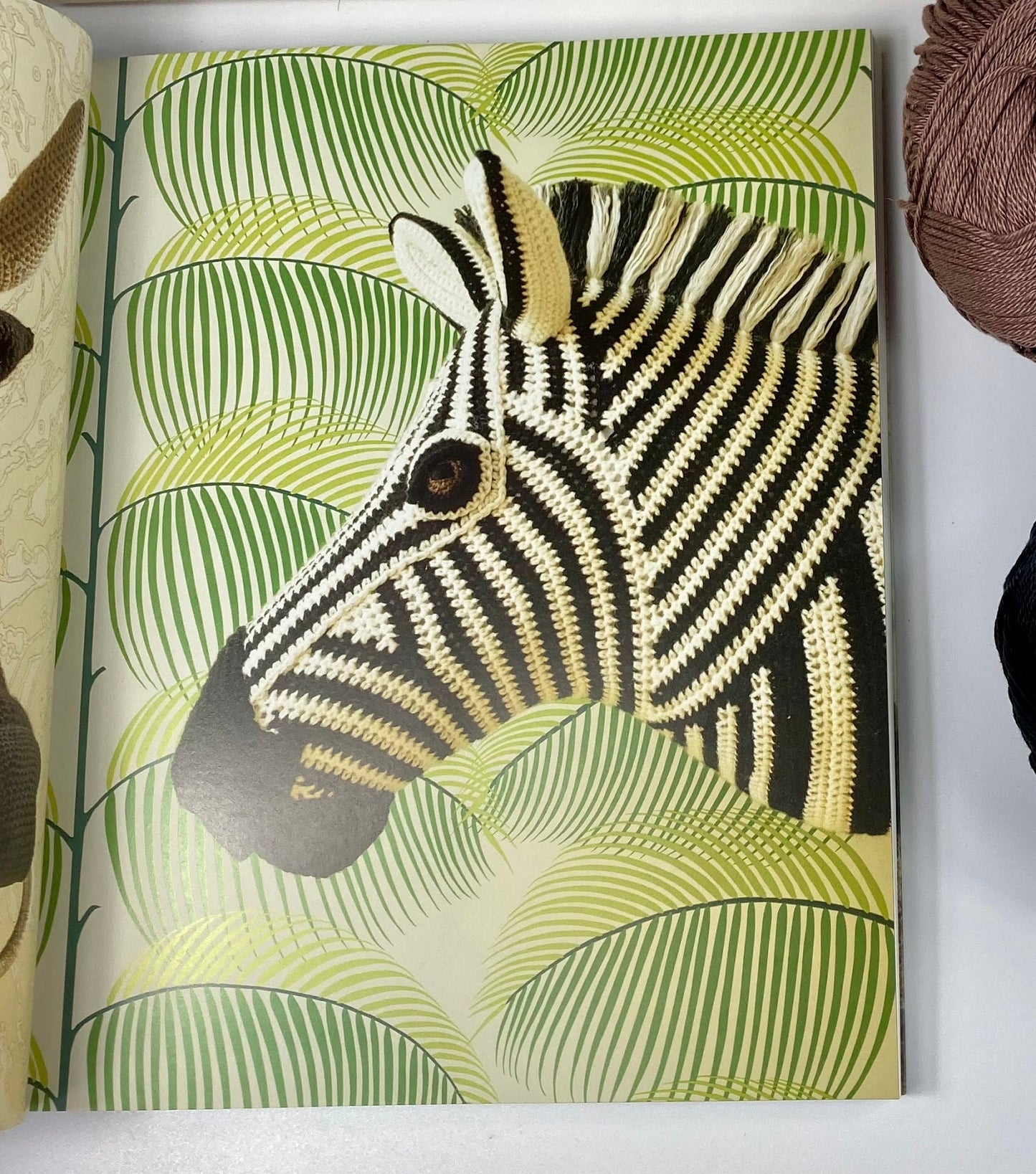 Animal Heads Crochet Book.