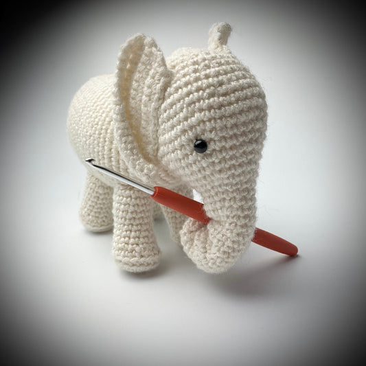 Baby Airavata, Elephant of the Clouds Crochet Kit.