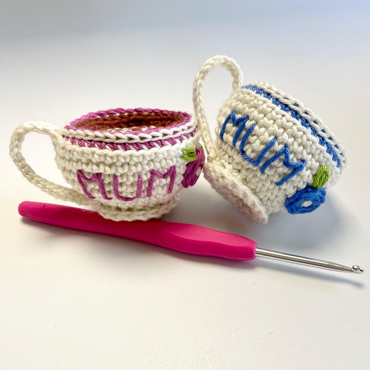 Mum's Coffee Keyring Digital Download Pattern