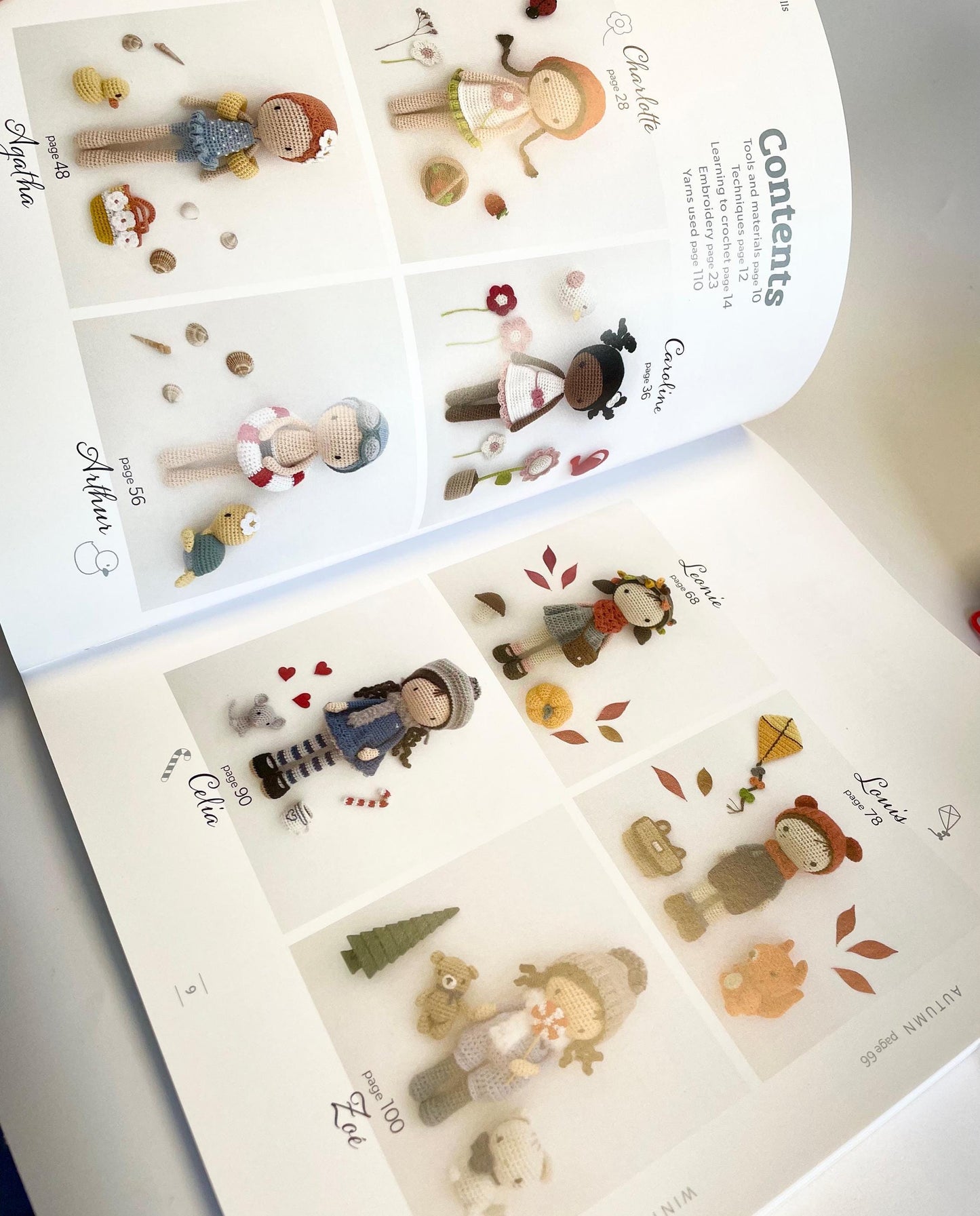 Crochet Dolls Complete Kit. Learn to Crochet with Lulu! Book, Luxury British Yarn, Crochet Hook, Stitch Markers & Accessories.