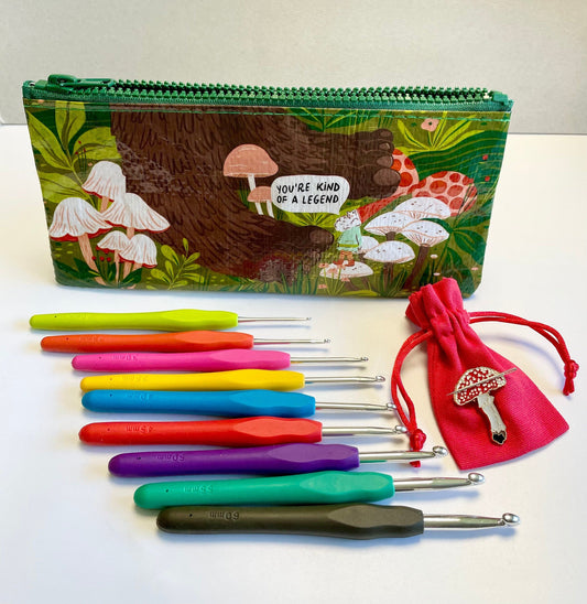 Cottagecore Crochet Hook Set.