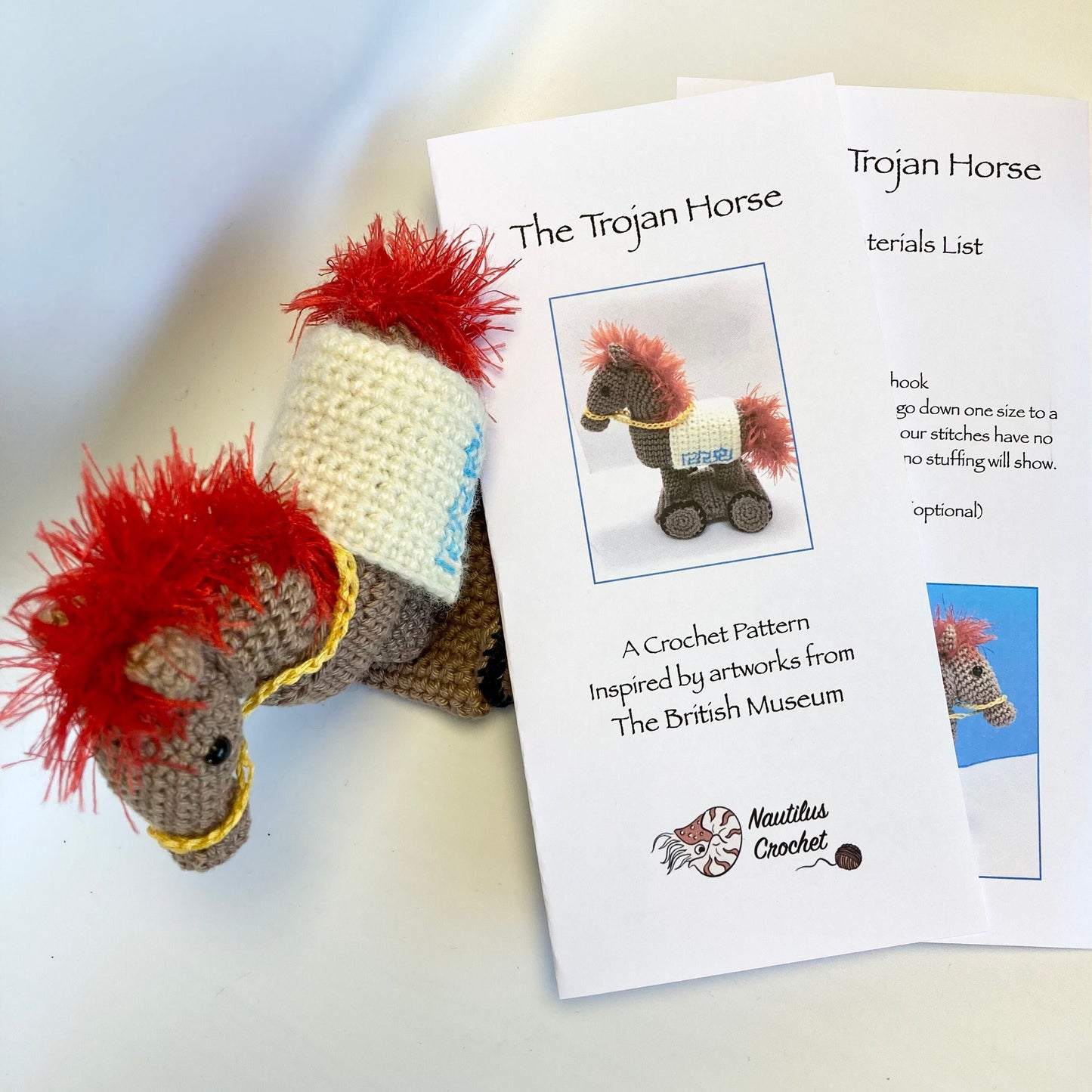 Trojan Horse instant Download Crochet Pattern