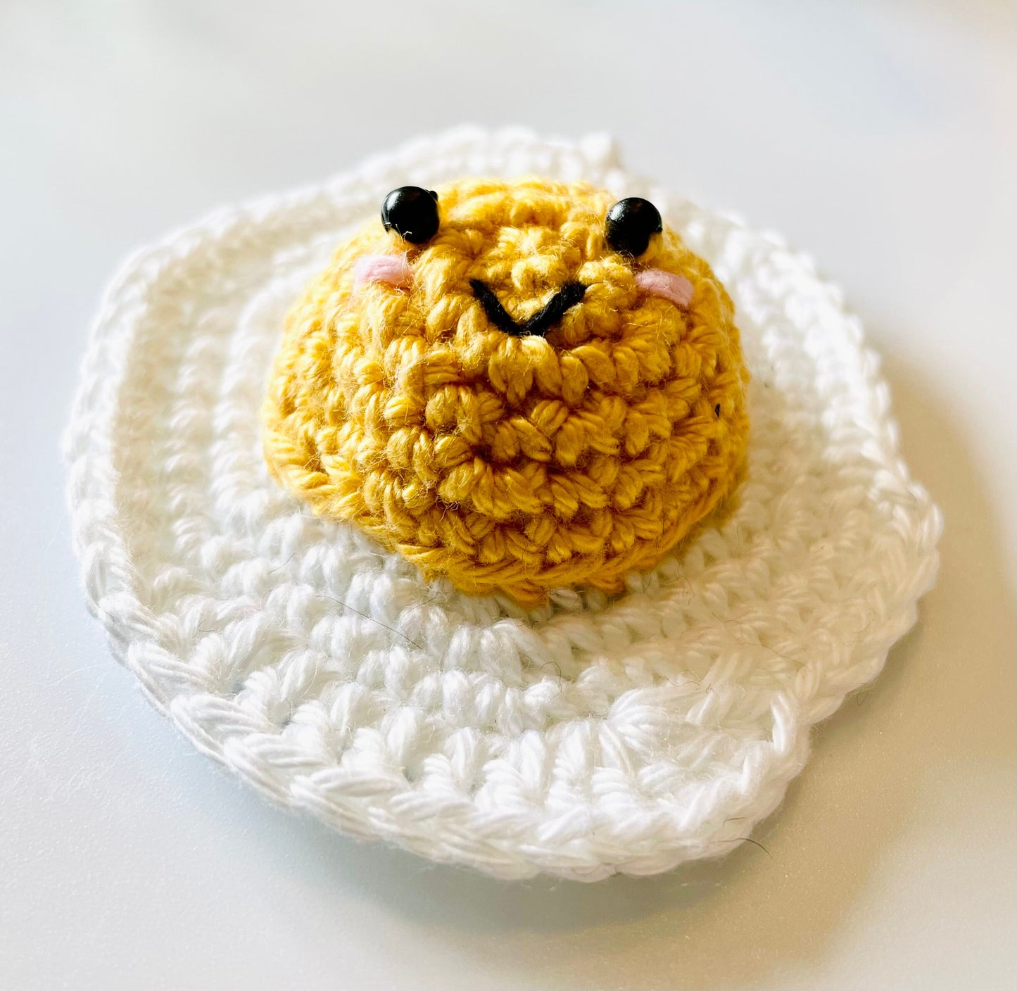 Egg Crochet Keyring Kit
