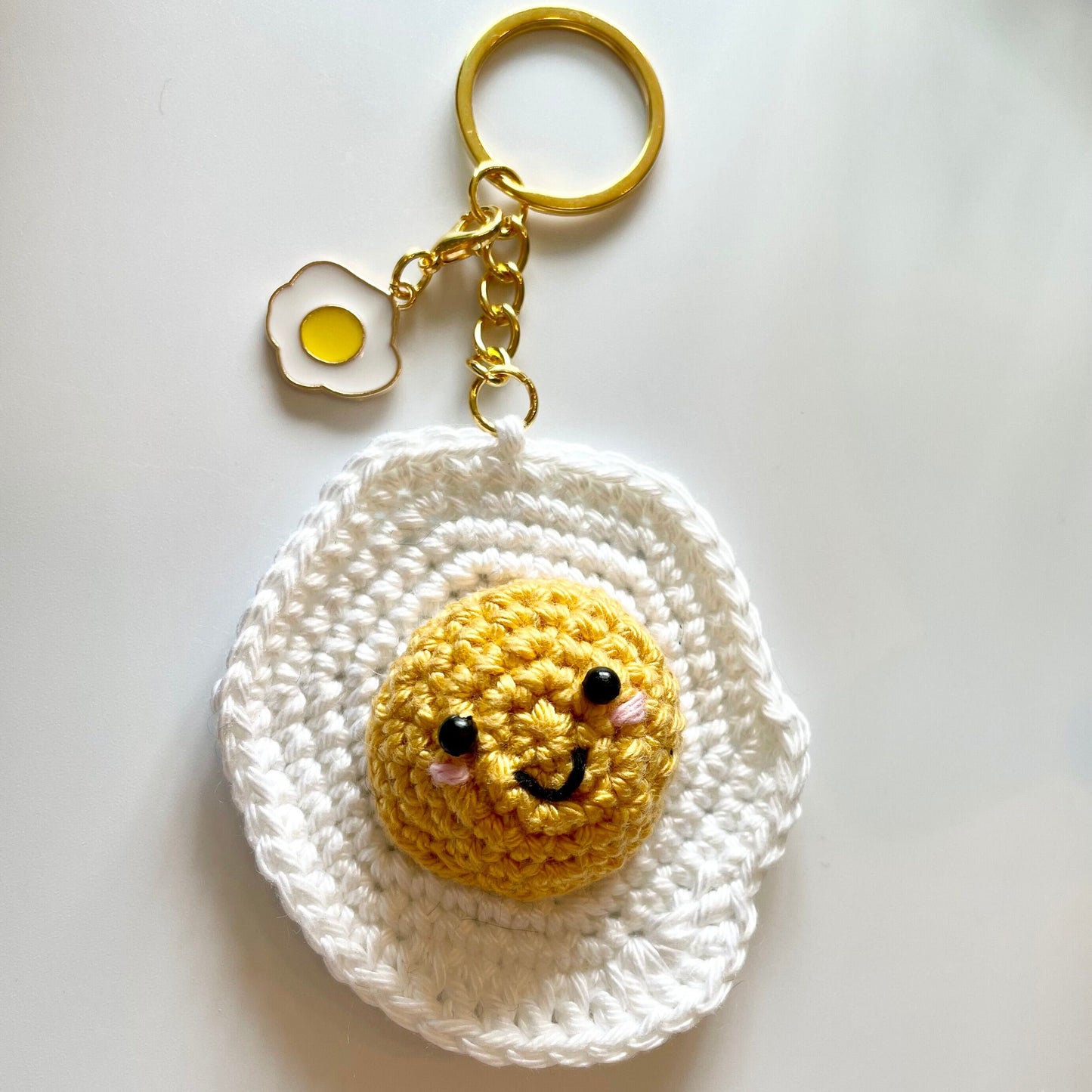 Egg Crochet Keyring Kit