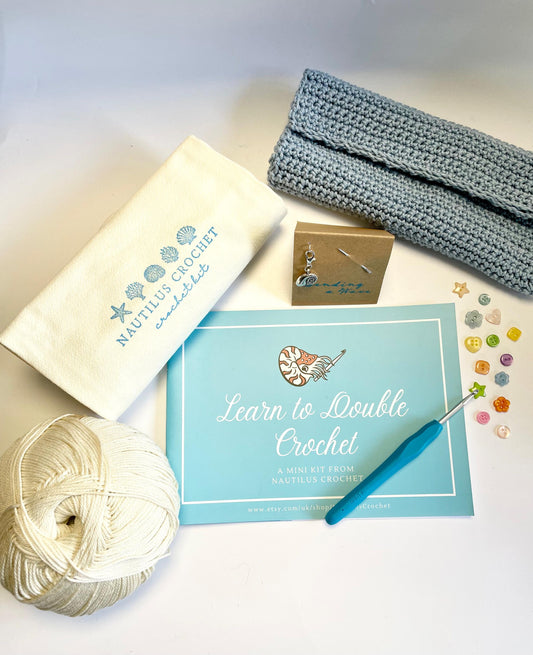 Nautilus Crochet Learn to Crochet Kit.