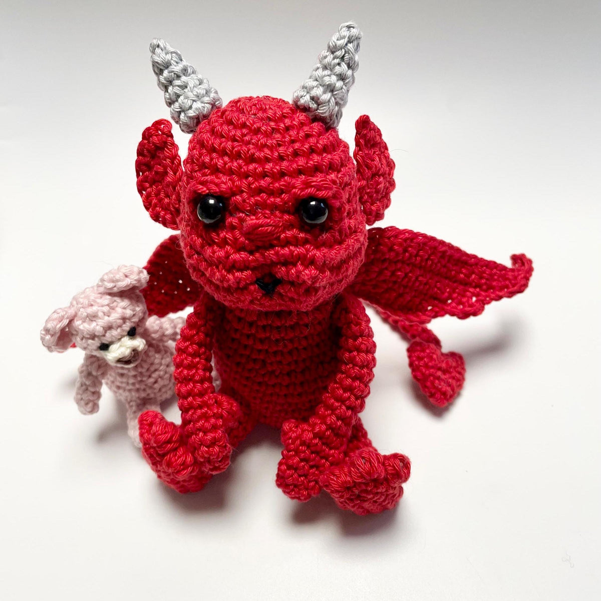 Demon & Teddy Crochet Pattern (Digital Download)