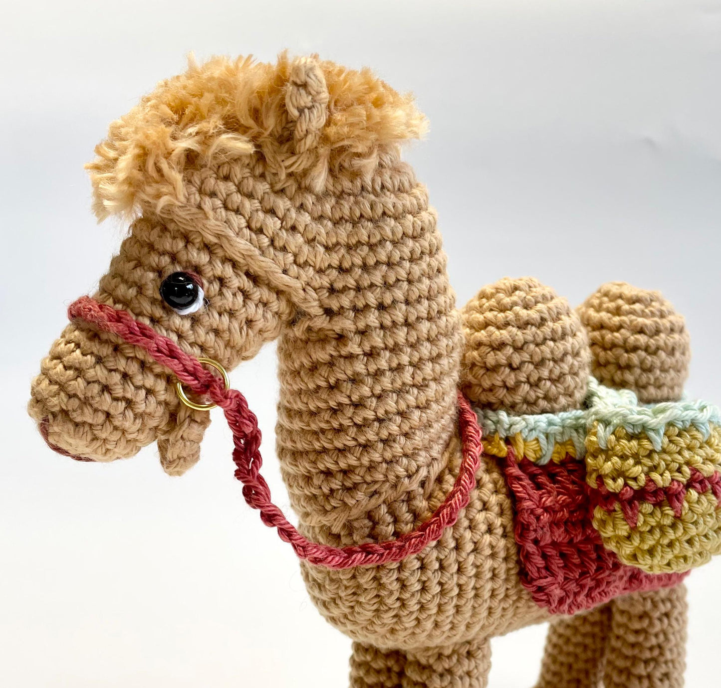 The Silk Road Camel Amigurumi Crochet Kit. Commissioned by The British Museum. With luxury yarns, full instructions & accessories.