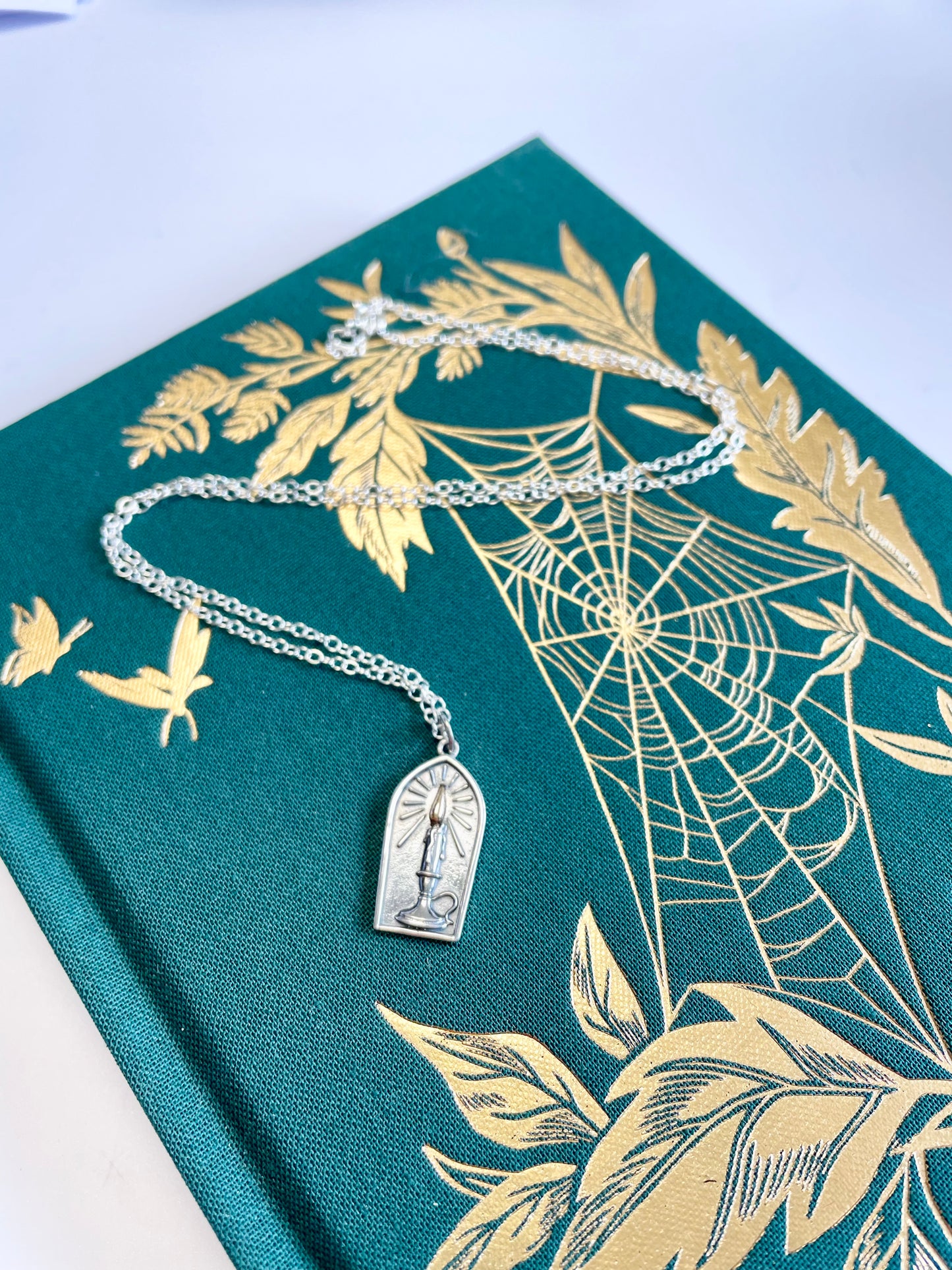 Burning Candle Necklace