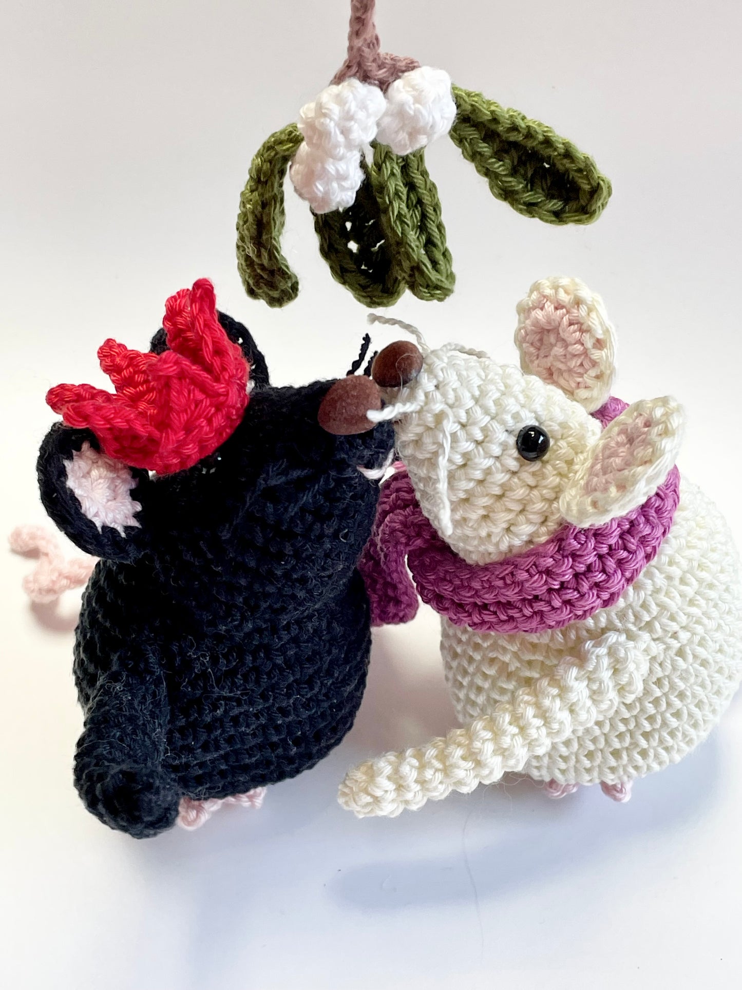 Jack, the Mistletoe Mouse Crochet Kit