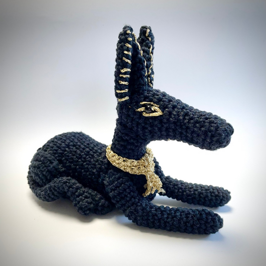 Anubis Amigurumi Digital download Pattern.