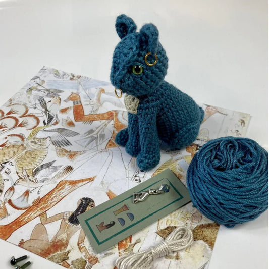 Bastet Egyptian Cat Crochet Kit.