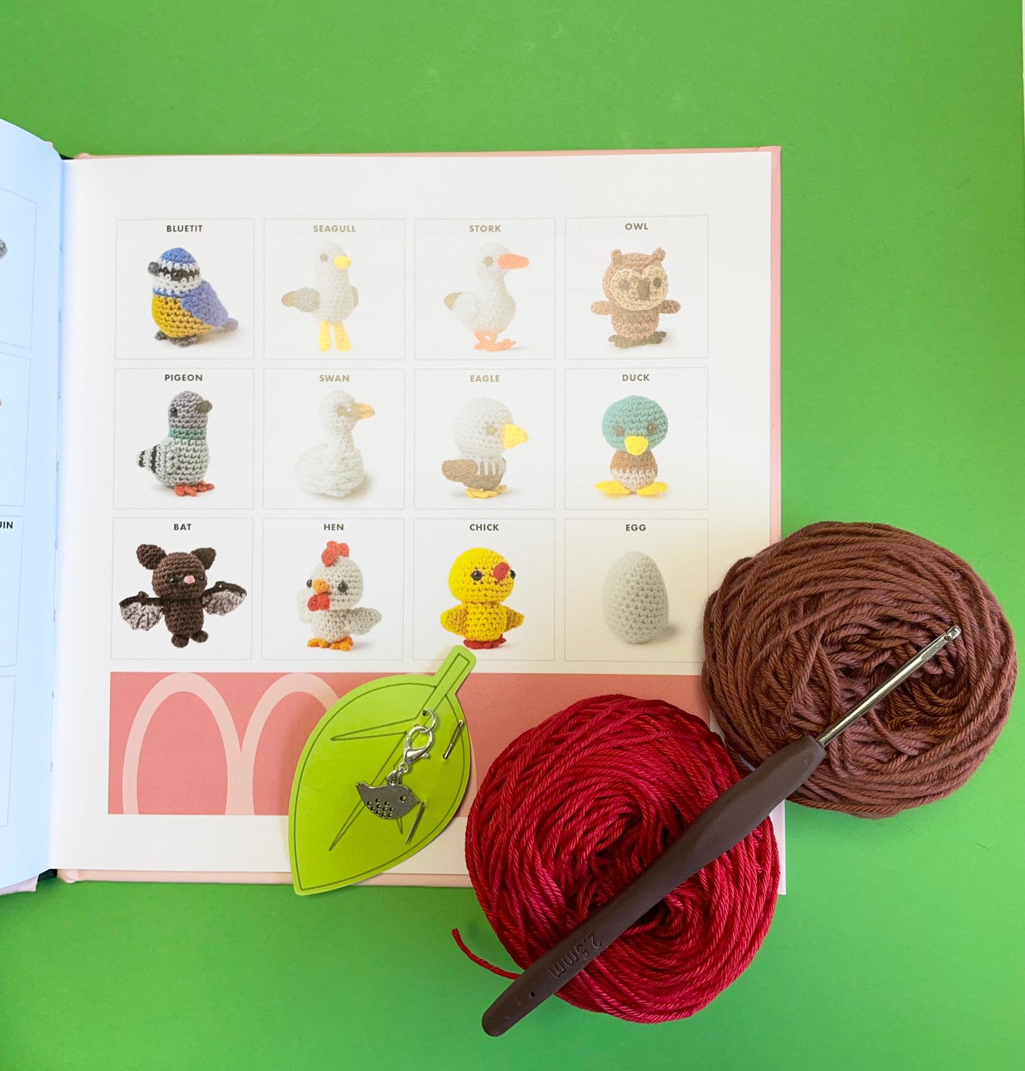 Crocheted Birds Kit